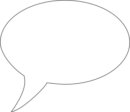Wide Speech Bubble PNG