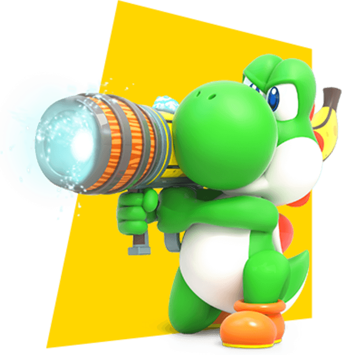 Yoshi Mario PNG