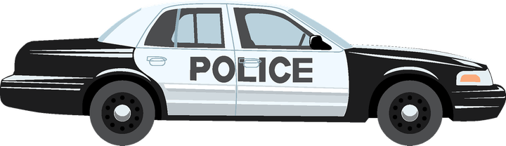 Cop Car PNG