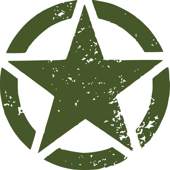 Distressed Star PNG