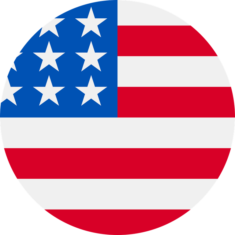 American Flag Circle PNG