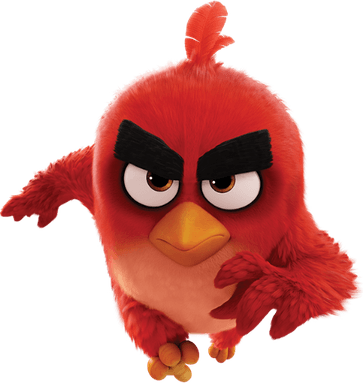 Red Angry Bird PNG