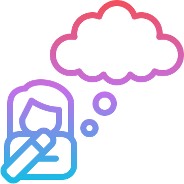 Thinking Cloud PNG