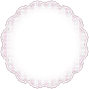 Pink Lace Border PNG