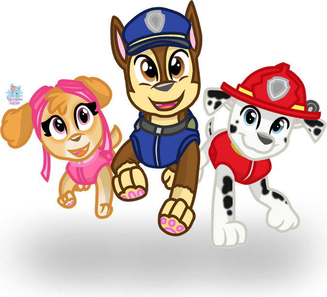 Paw Patrol Christmas PNG