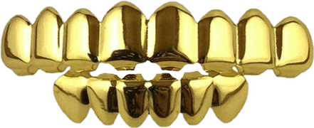 Gold Grills PNG