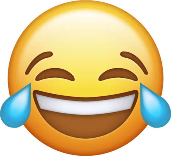 Crying Laughing Emoji PNG