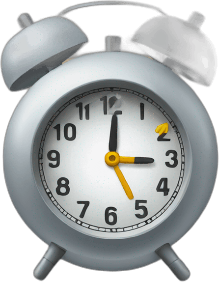 Alarm Emoji PNG