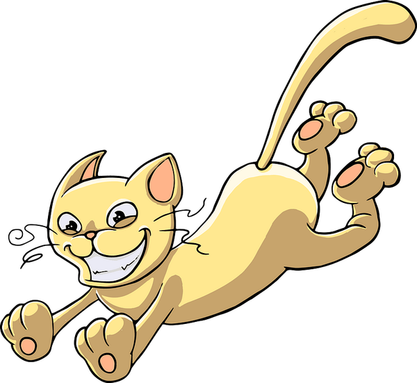 Running Cat PNG