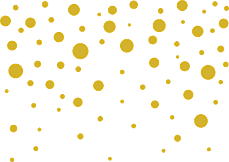 Golden Dots PNG