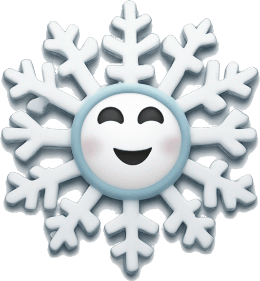 Cartoon Snowflake PNG