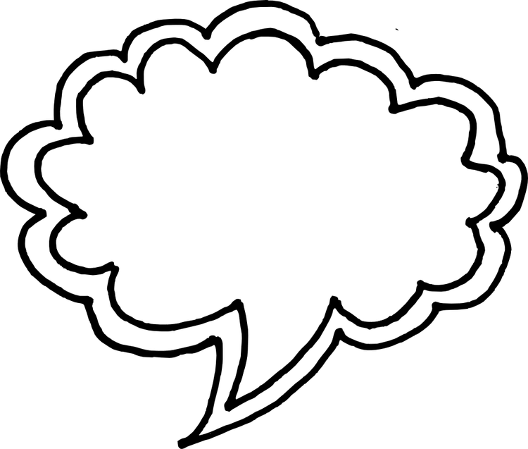 Speech Bubble Cartoon PNG