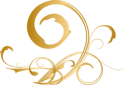 Gold Swirl PNG