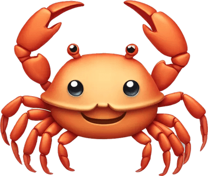 Crab Emoji PNG