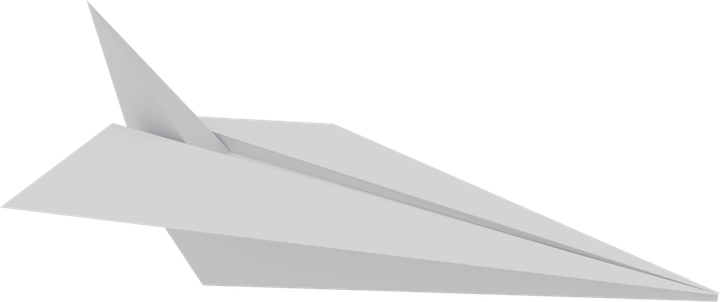 Paper Airplane PNG