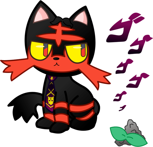 Litten Pokemon PNG