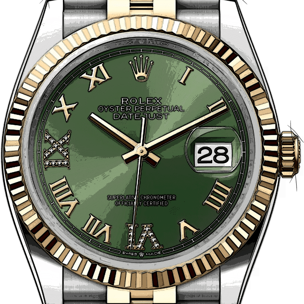 Rolex Clock PNG