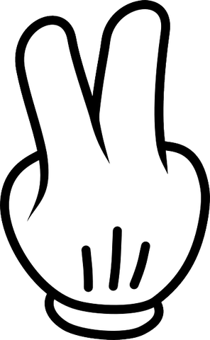 Mickey Hand PNG