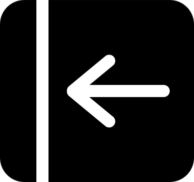 Solid Black Arrow PNG