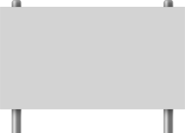 Blank Sign PNG