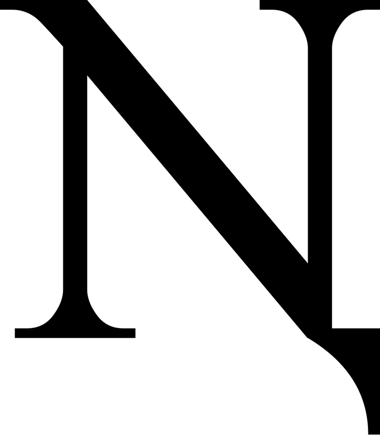 N Letter PNG