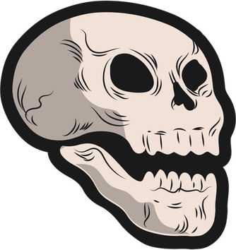 Laughing Skull PNG