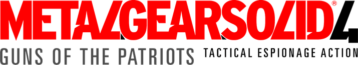 Metal Gear Solid Logo PNG