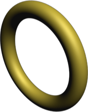 Gold Sonic Ring PNG