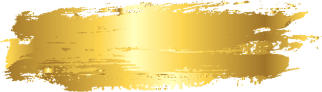 Golden Brush Stroke PNG
