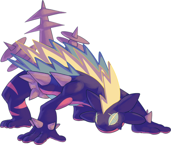 Toxtricity Pokemon PNG