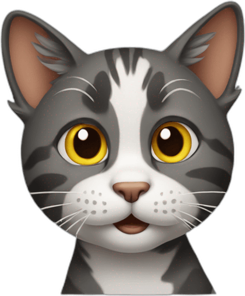Goofy Cat PNG