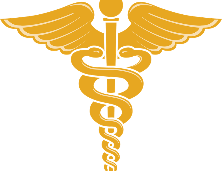 Doctor Symbol Caduceus PNG