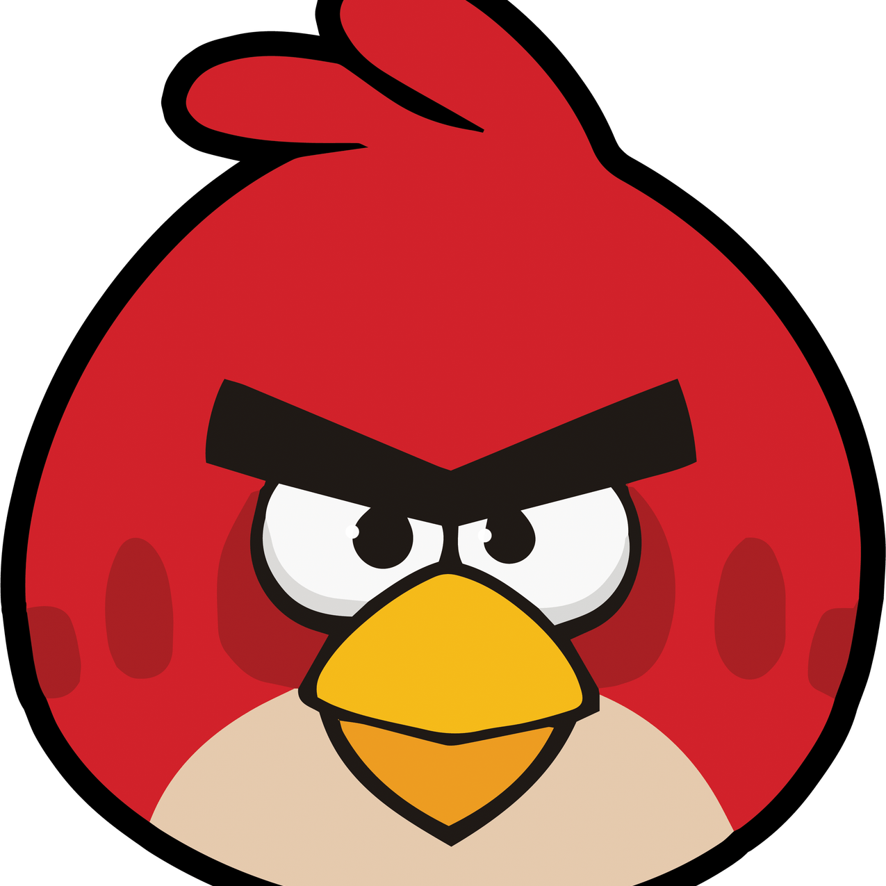 Angry Birds Red PNG