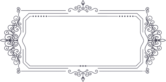 Ornaments Border PNG