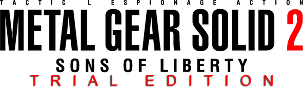 Metal Gear Solid 2 Sons Of Liberty Logo PNG