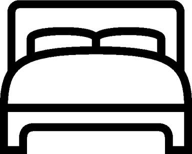 Classic Cartoon Bed PNG