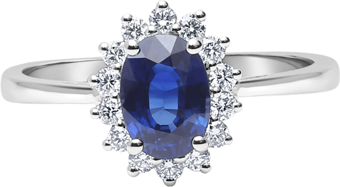 Sapphire Diamond PNG