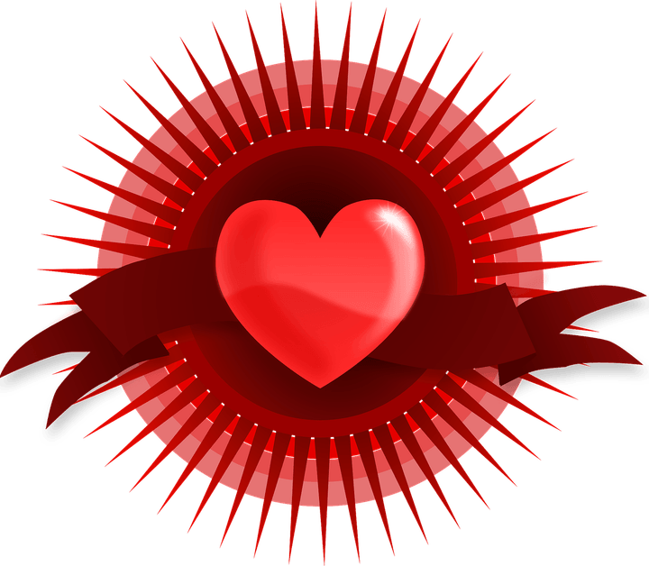 Valentines Day Banner PNG