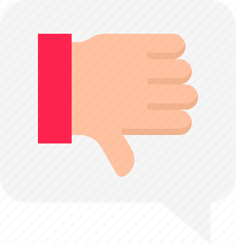 Speech Bubble Down PNG