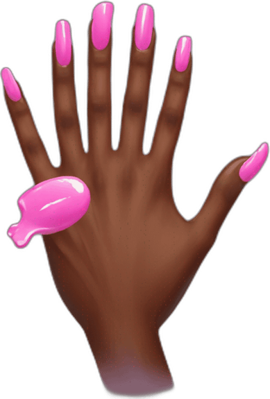 Nail Polish Emoji PNG