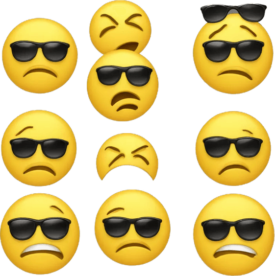 Smiley With Sunglasses PNG