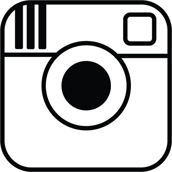 Black And White Instagram Logo PNG