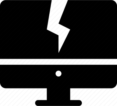 Broken Computer PNG