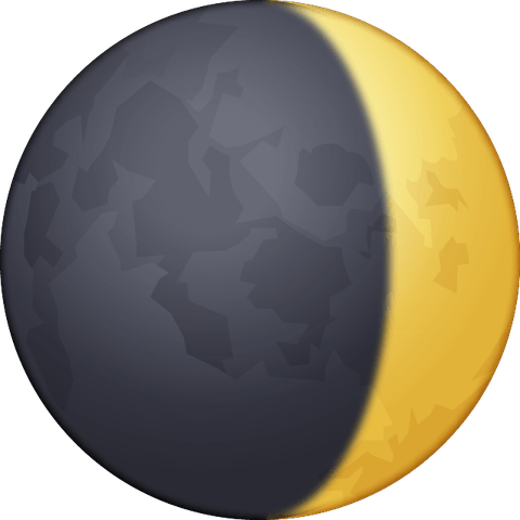Moon Emoji PNG