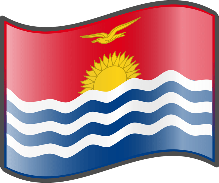 Kiribati Flag PNG