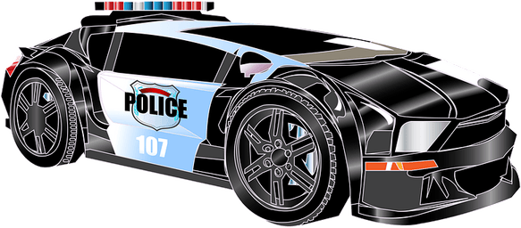Cop Car PNG