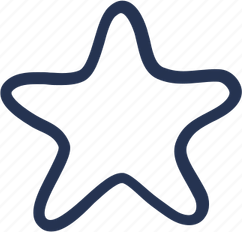 Doodle Star PNG