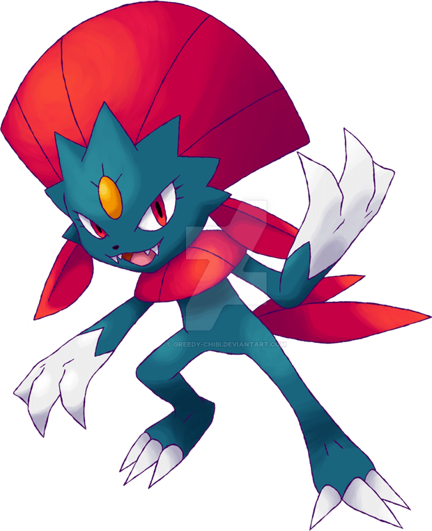 Weavile Pokemon PNG