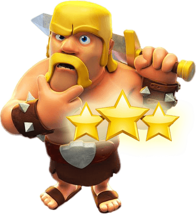 Clash Of Clans 3 Star PNG
