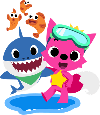 Baby Shark Amarillo PNG